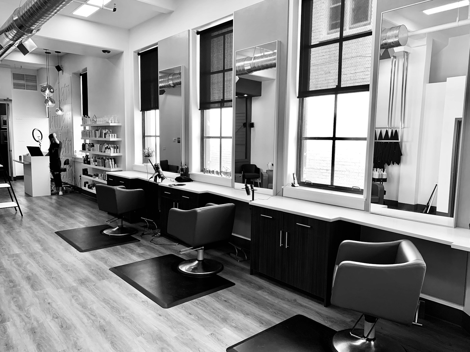 Haircut beauty inspiration — stock photograph