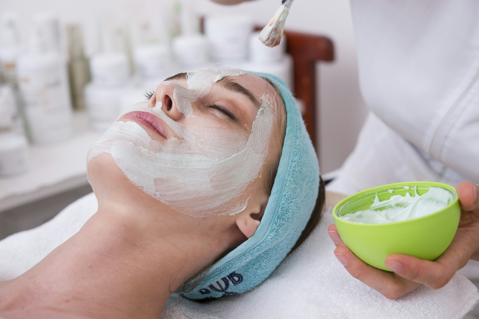 Premium Facials beauty inspiration — stock photograph